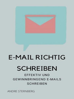cover image of E-Mail richtig schreiben
